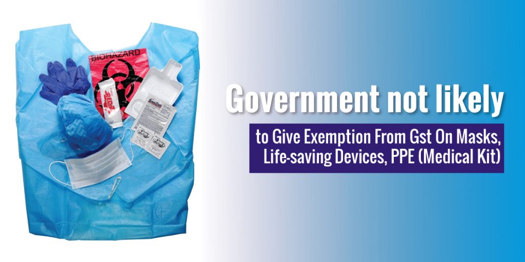 GST on medical devices