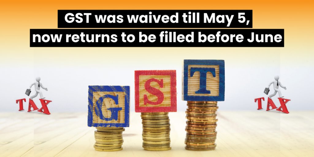 pay GST till 5 May