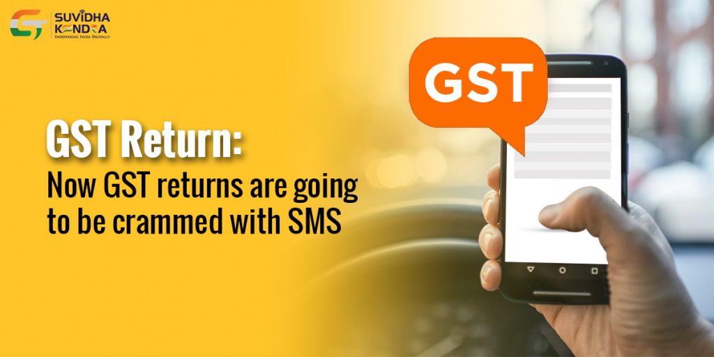 GST returns through SMS