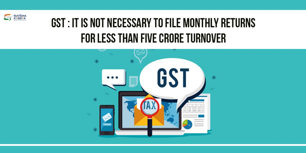 monthly GST returns