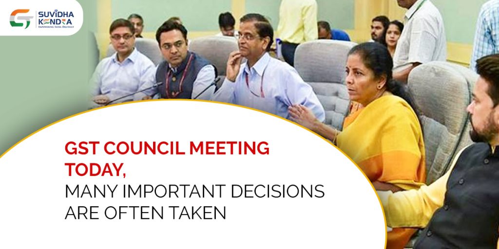 GST Council meeting today