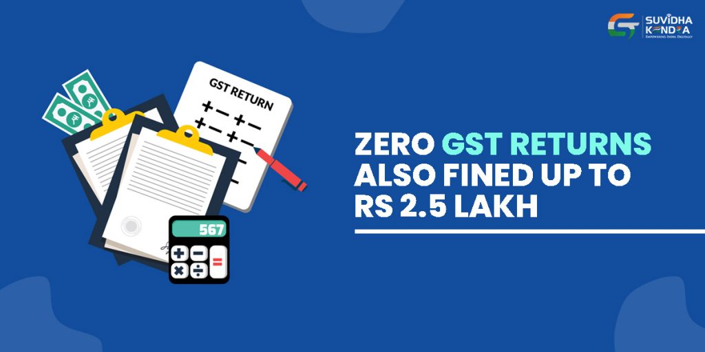 Zero GST returns