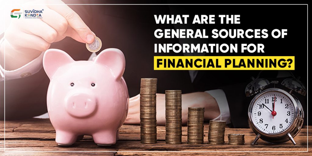 General sources of information for financial planning