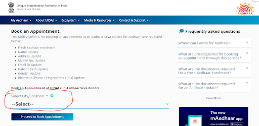 Aadhaar Sewa Kendra Aadhaar Sewa Kendra