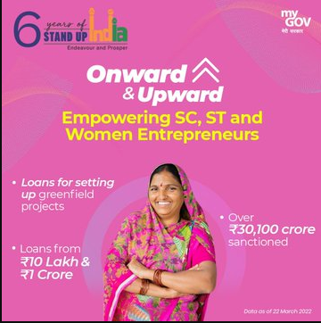 Steer for Stand Up India Scheme Steer for Stand Up India Scheme